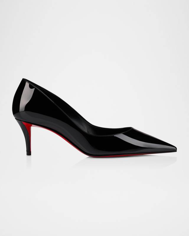 Miss Z Patent Red Sole Pumps